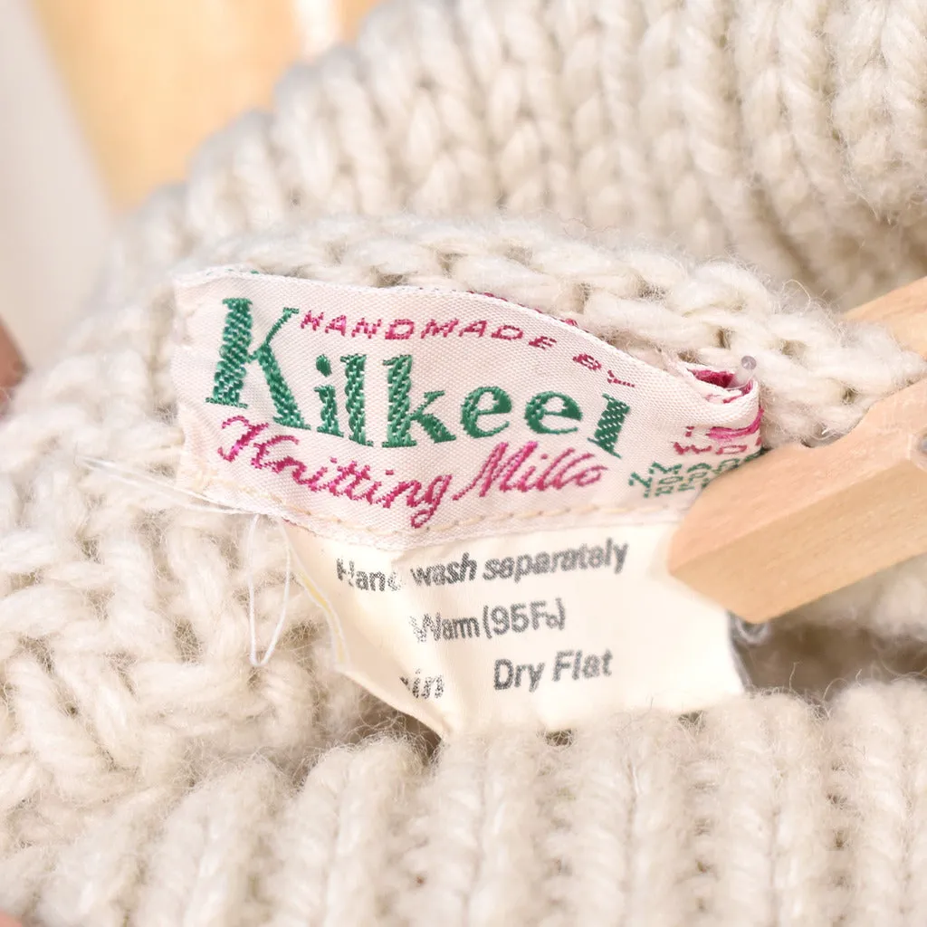 1960s Irish Cream Wool Sweater