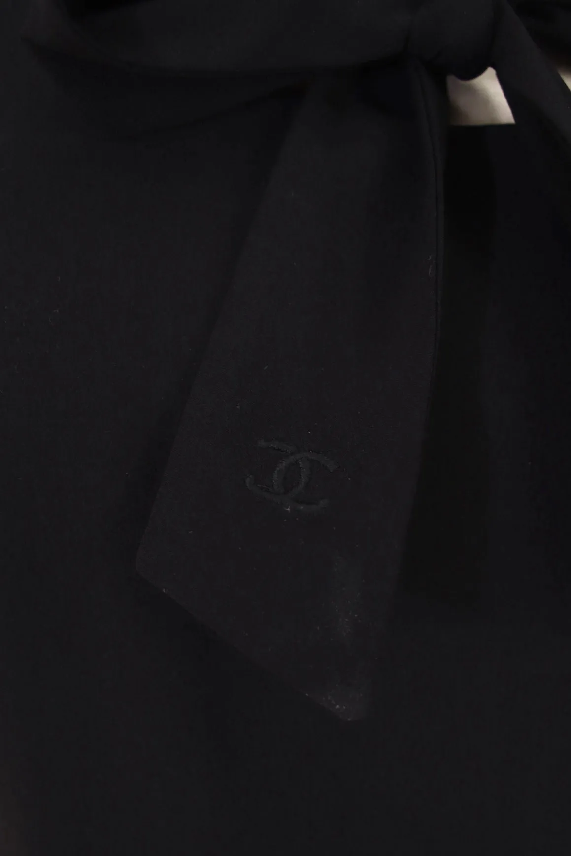 1999 Chanel Bow Tie Top