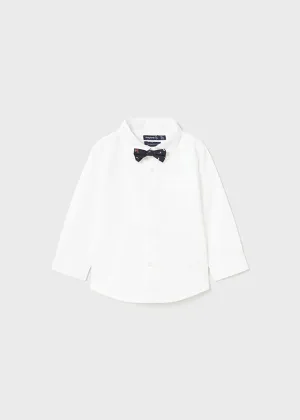 2Pc Dress Shirt & Bow Tie Set