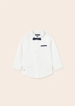 2Pc Dress Shirt & Bow Tie