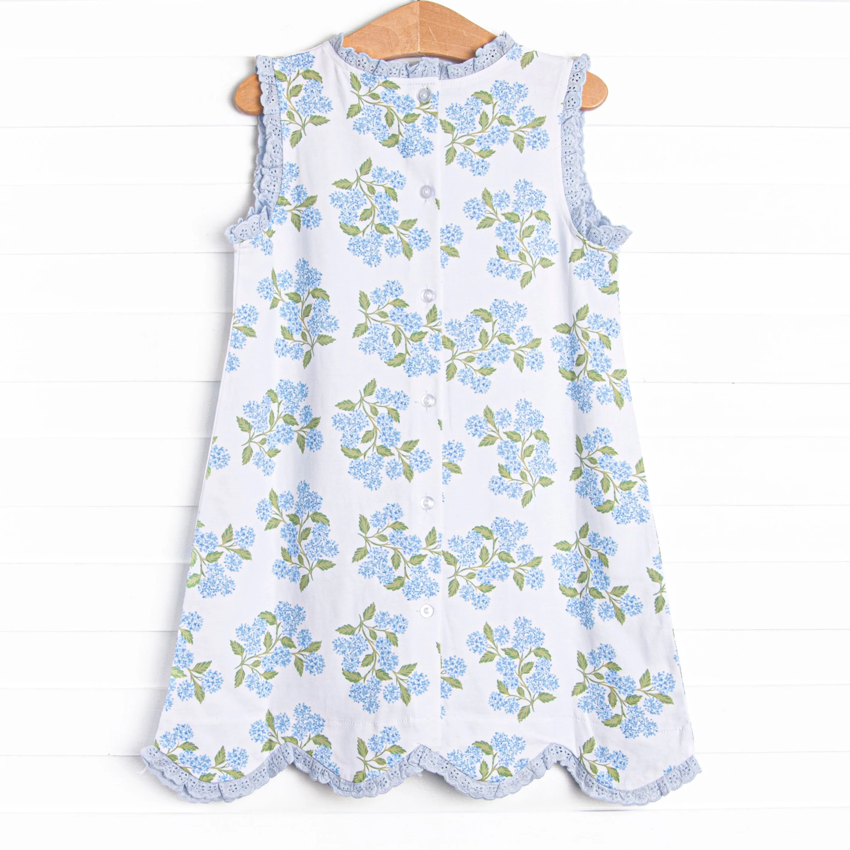 Abundant Arrangement Dress, Blue