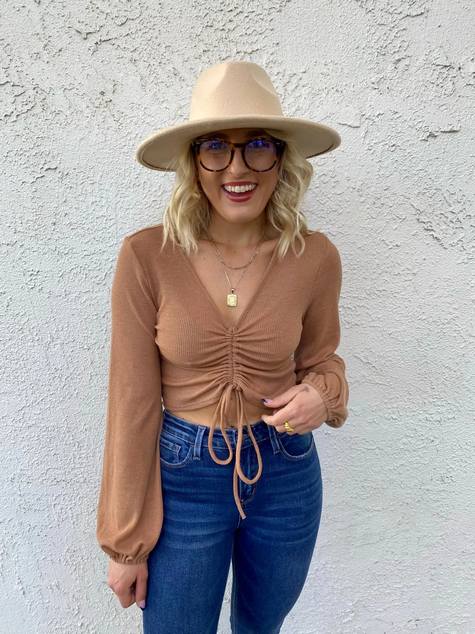Acorn Knit Top