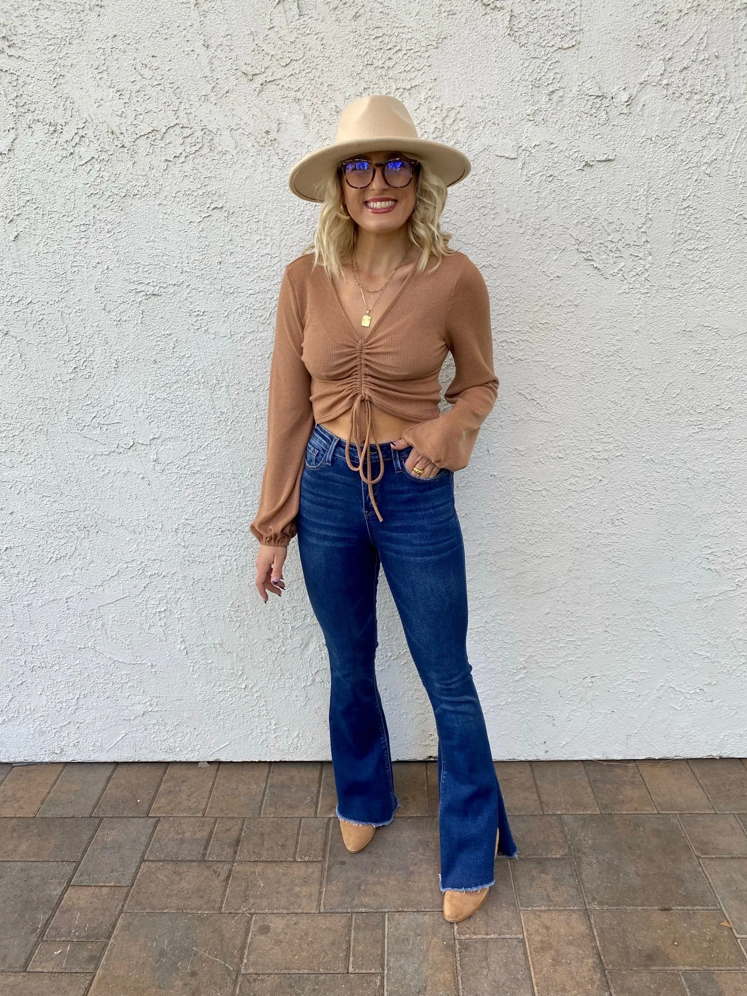 Acorn Knit Top