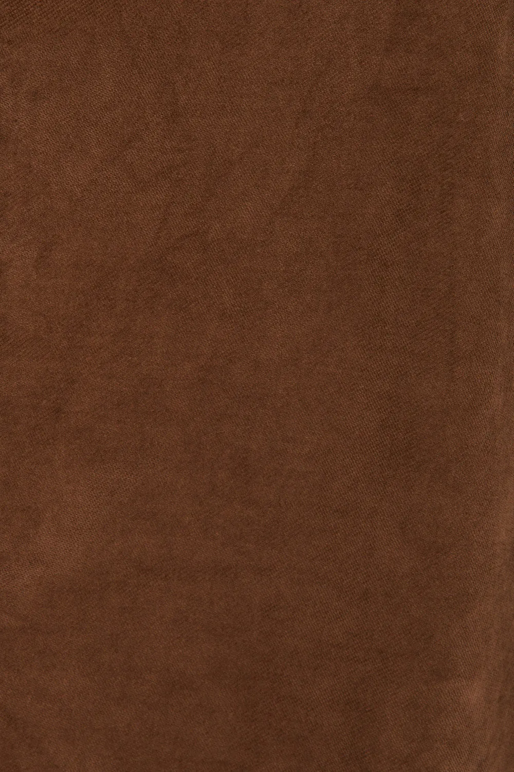 Adrift Wide Leg Brushed Cotton Pant in Chocolate
