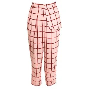 Alejandra de Coss Pink & Red Pants