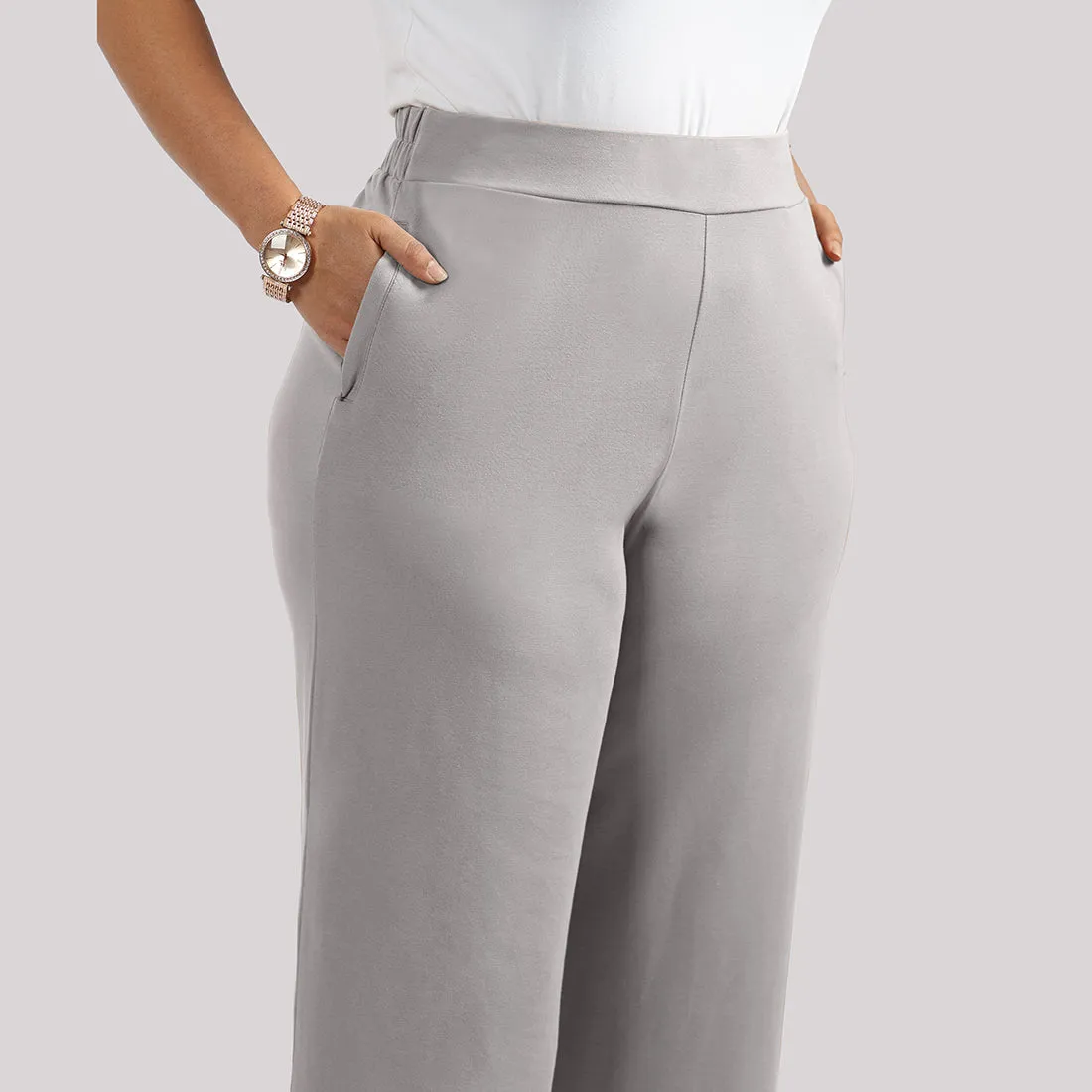 AM:PM Cotton Wide Legged Pants