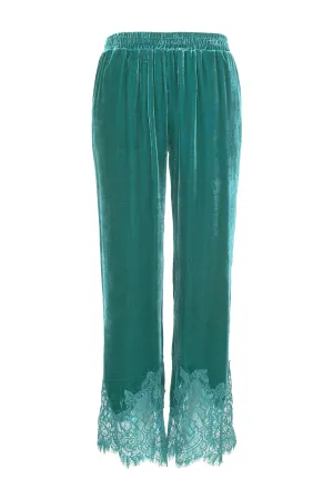 Anastasia Lace Velvet Pants