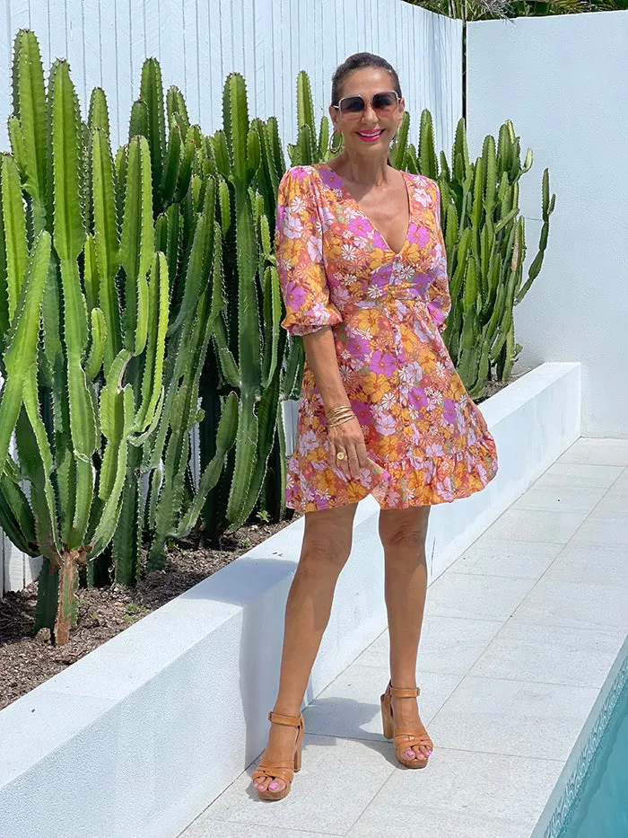 Annalise Dress - Retro Floral