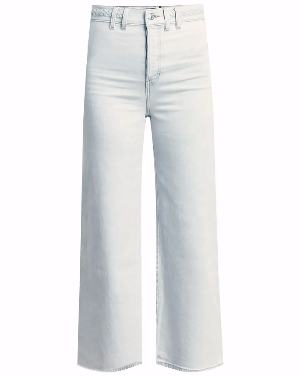 Aspen Grant Braided Waist Wide Leg Jean