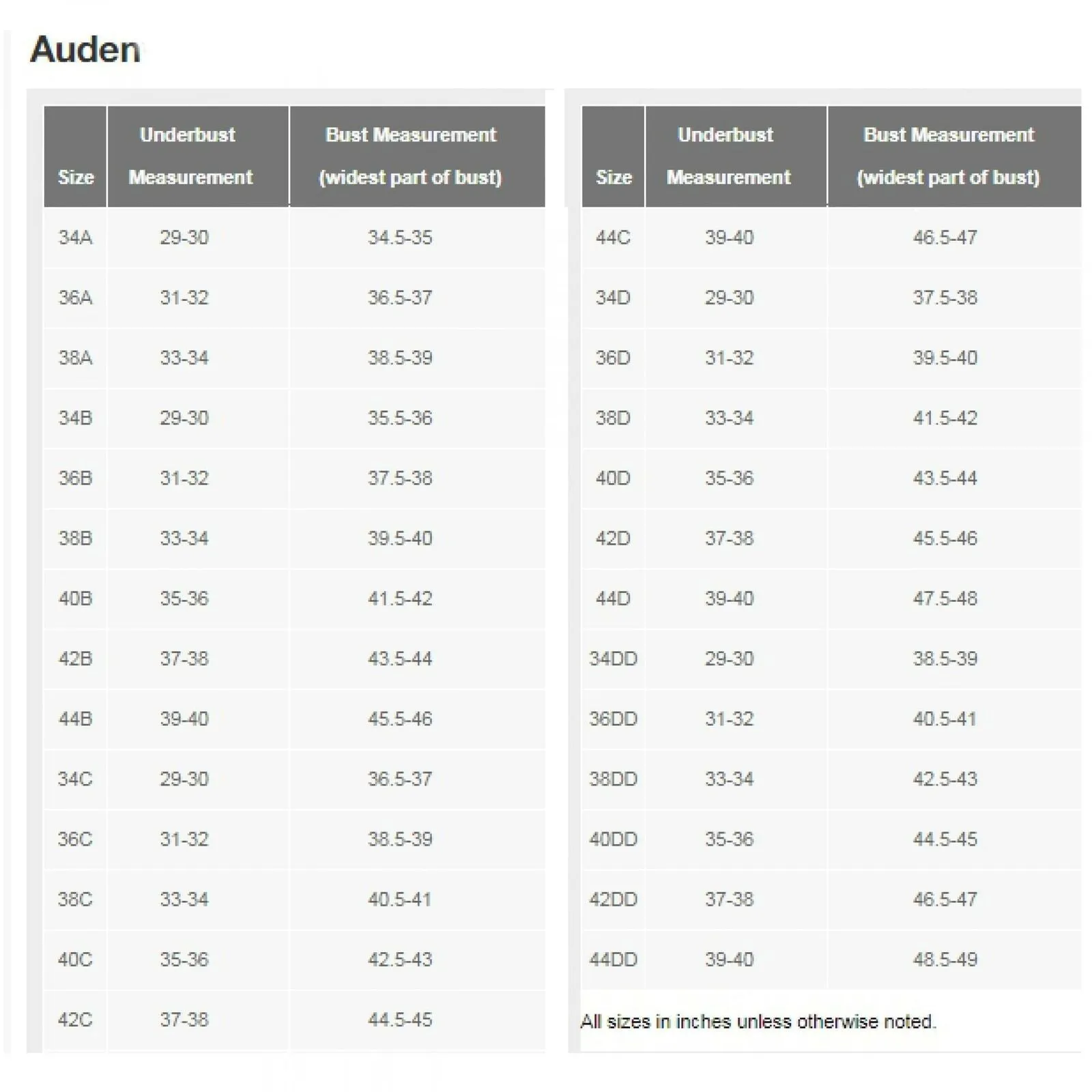 Auden Women's Underwired Unlined Bra