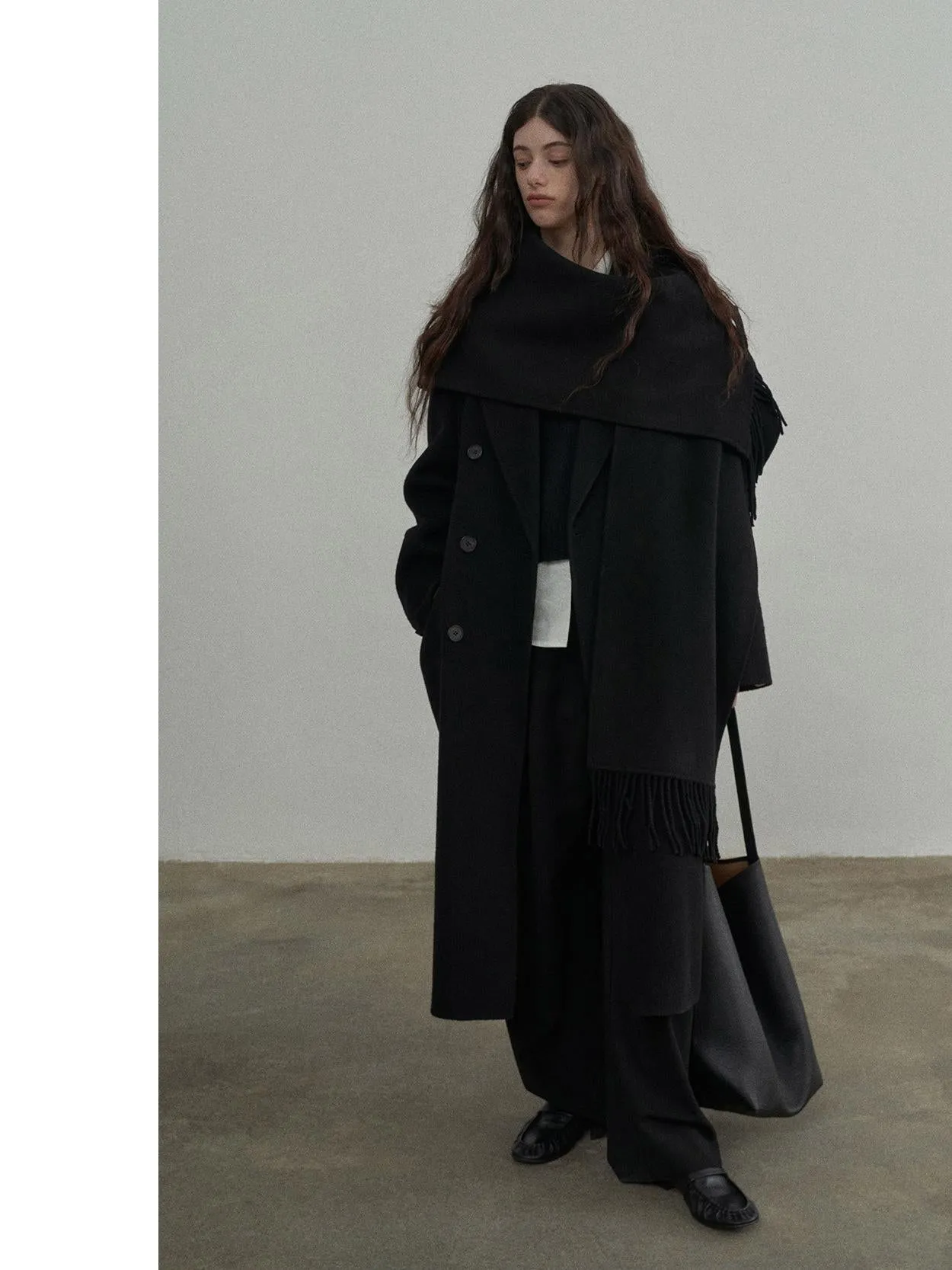 Autumn and Winter Handmade Wool Coat