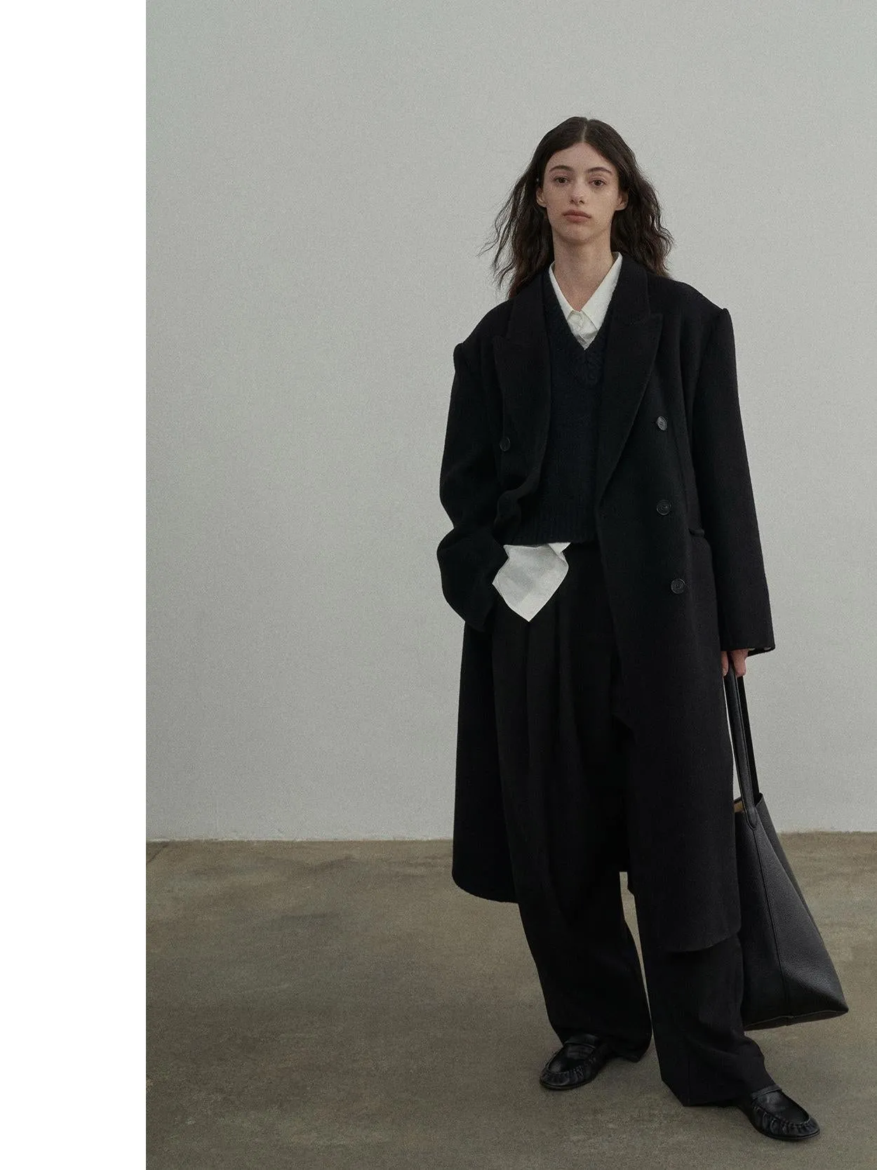 Autumn and Winter Handmade Wool Coat