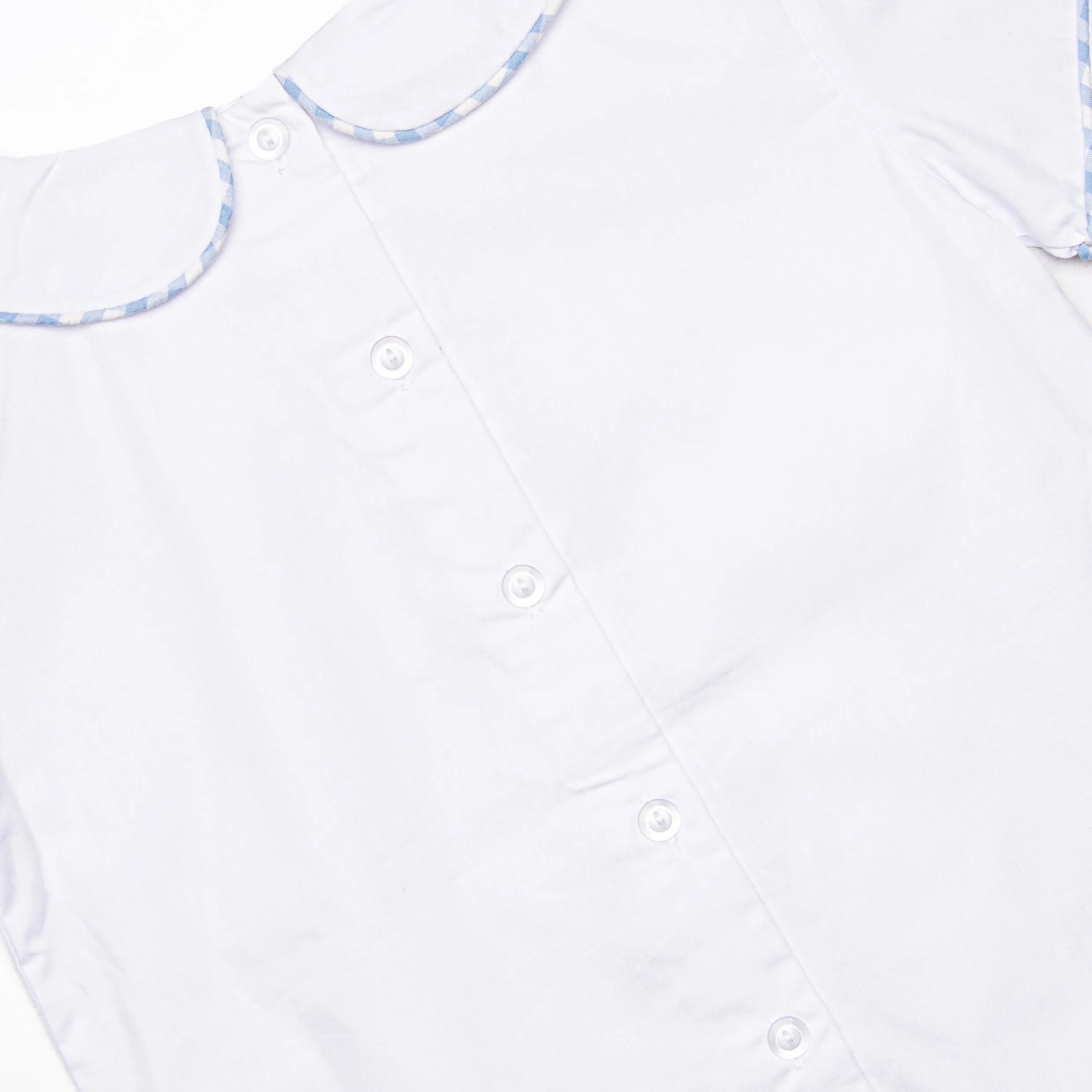 Autumn Days Embroidered Pant Set, Blue