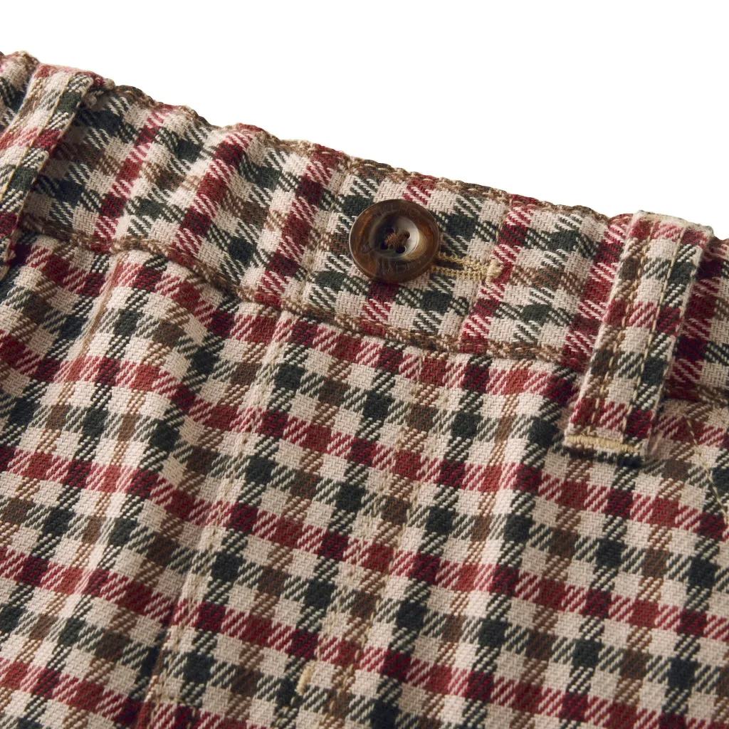 Autumn-Winter Checkered Trousers
