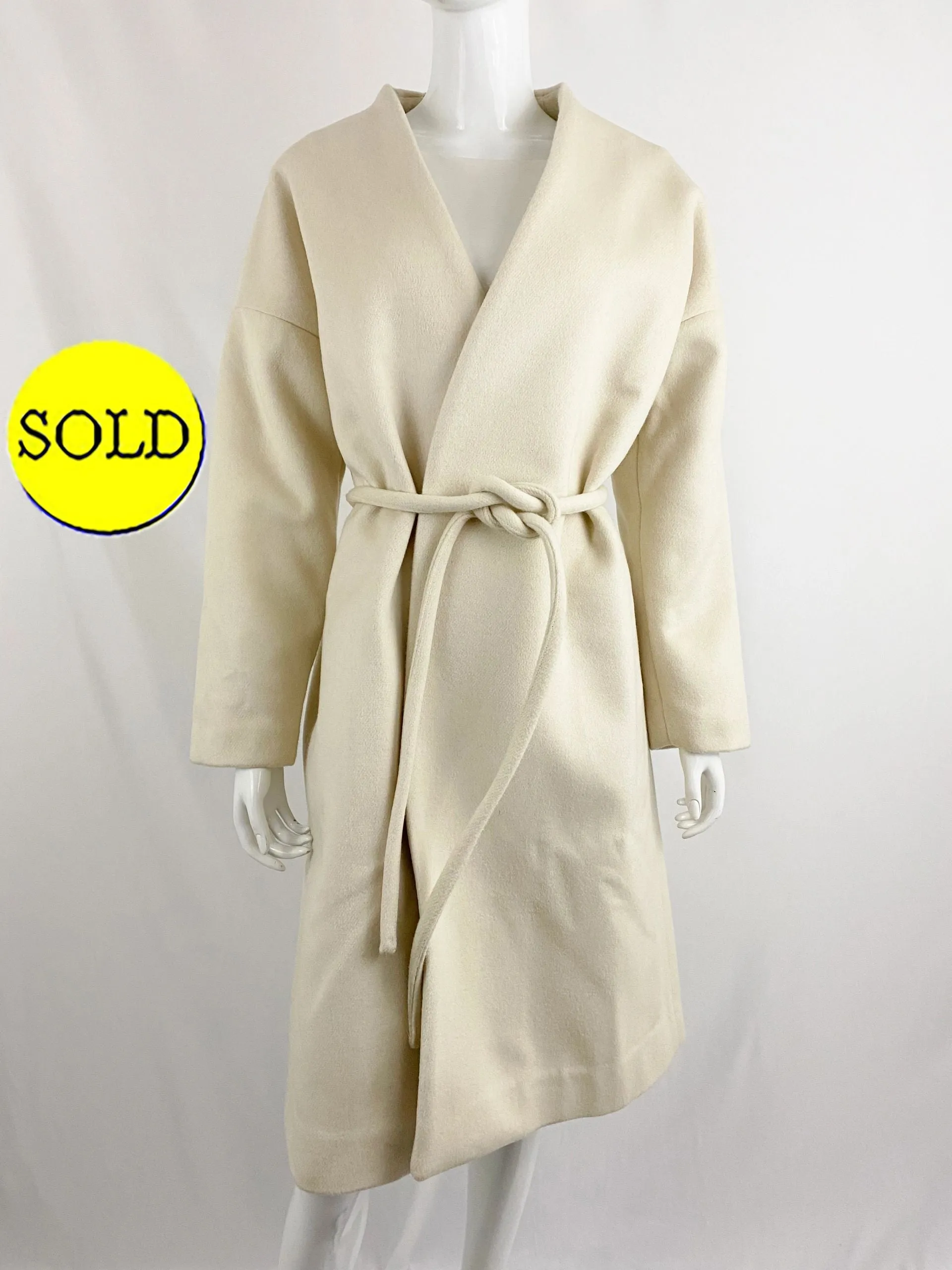 AYR Wool Wrap Coat Size M/L