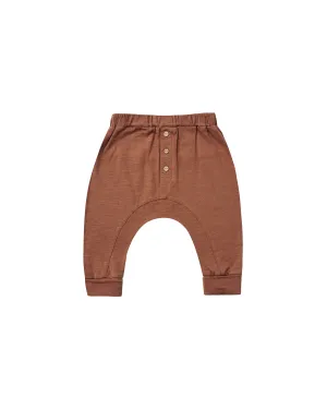 BABY CRU PANT - WINE