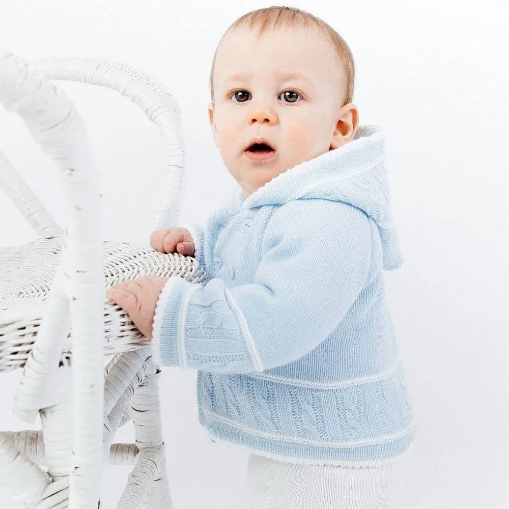 Baby Knitted Jacket - Blue