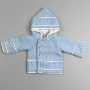 Baby Knitted Jacket - Blue