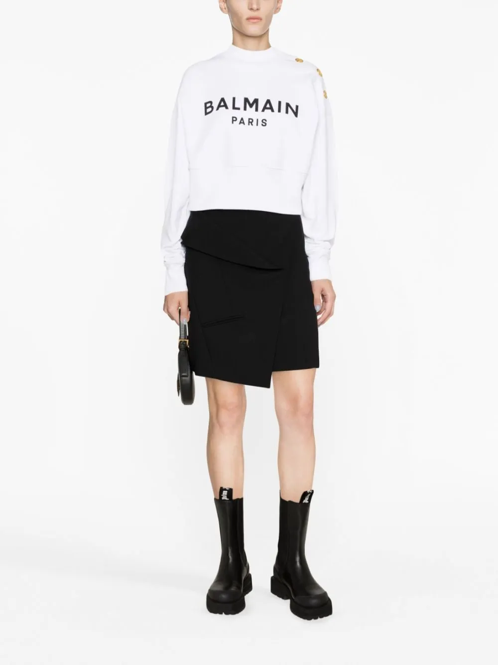 Balmain Sweaters White