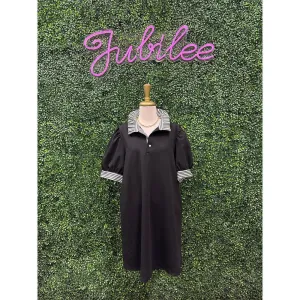 Bermuda Black Polo Dress