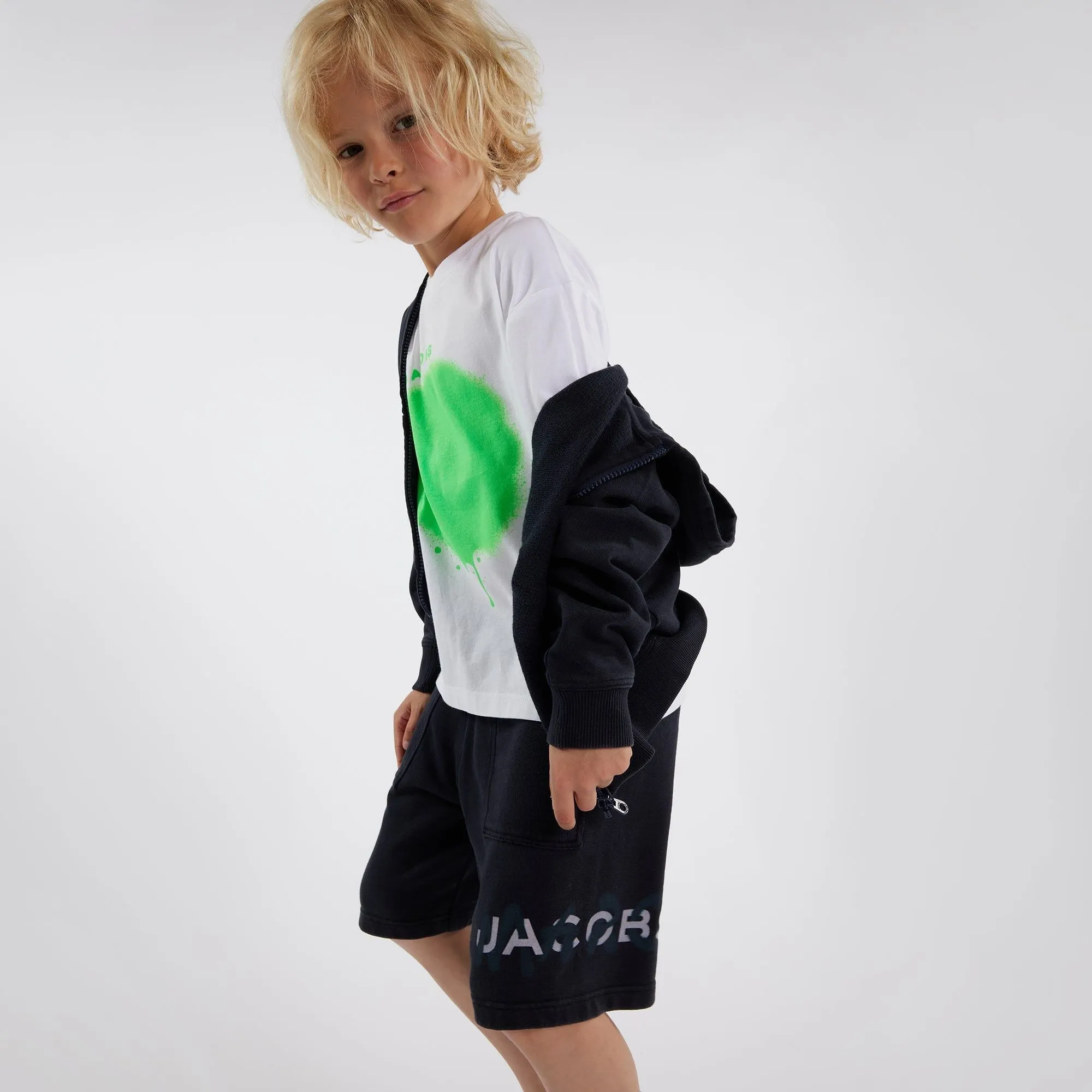 Big Spray Spot Tee Shirt - Green