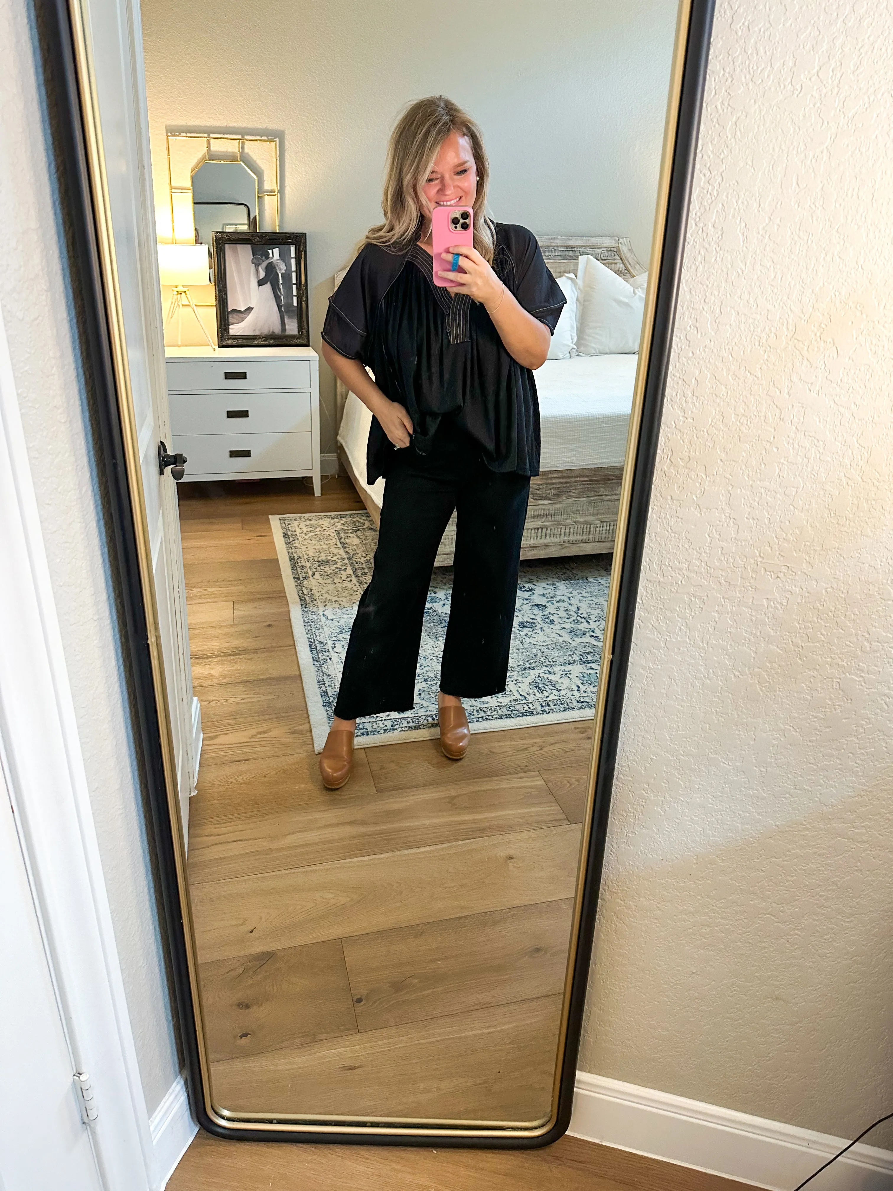 Black Wide Leg Jeans