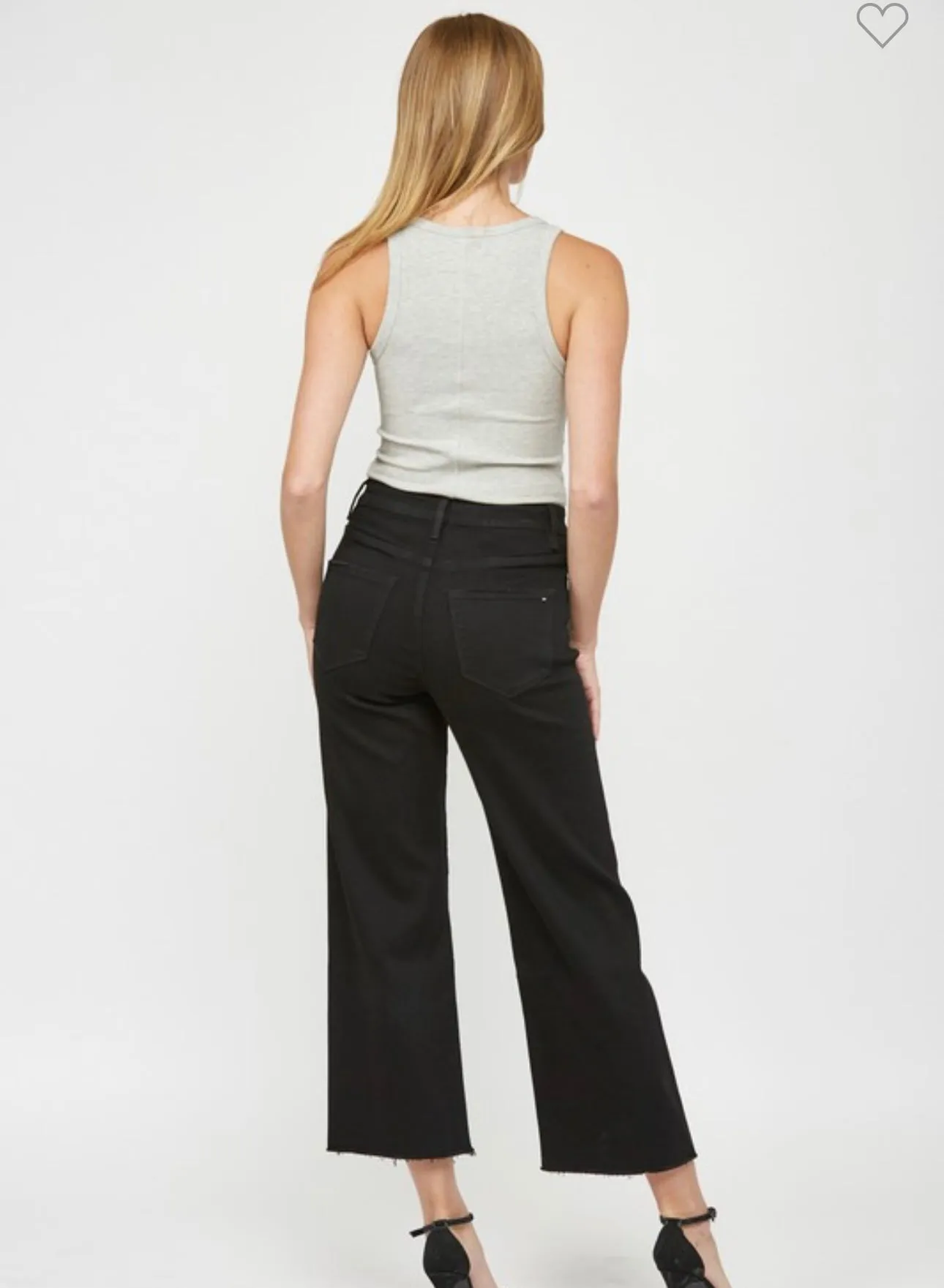 Black Wide Leg Jeans