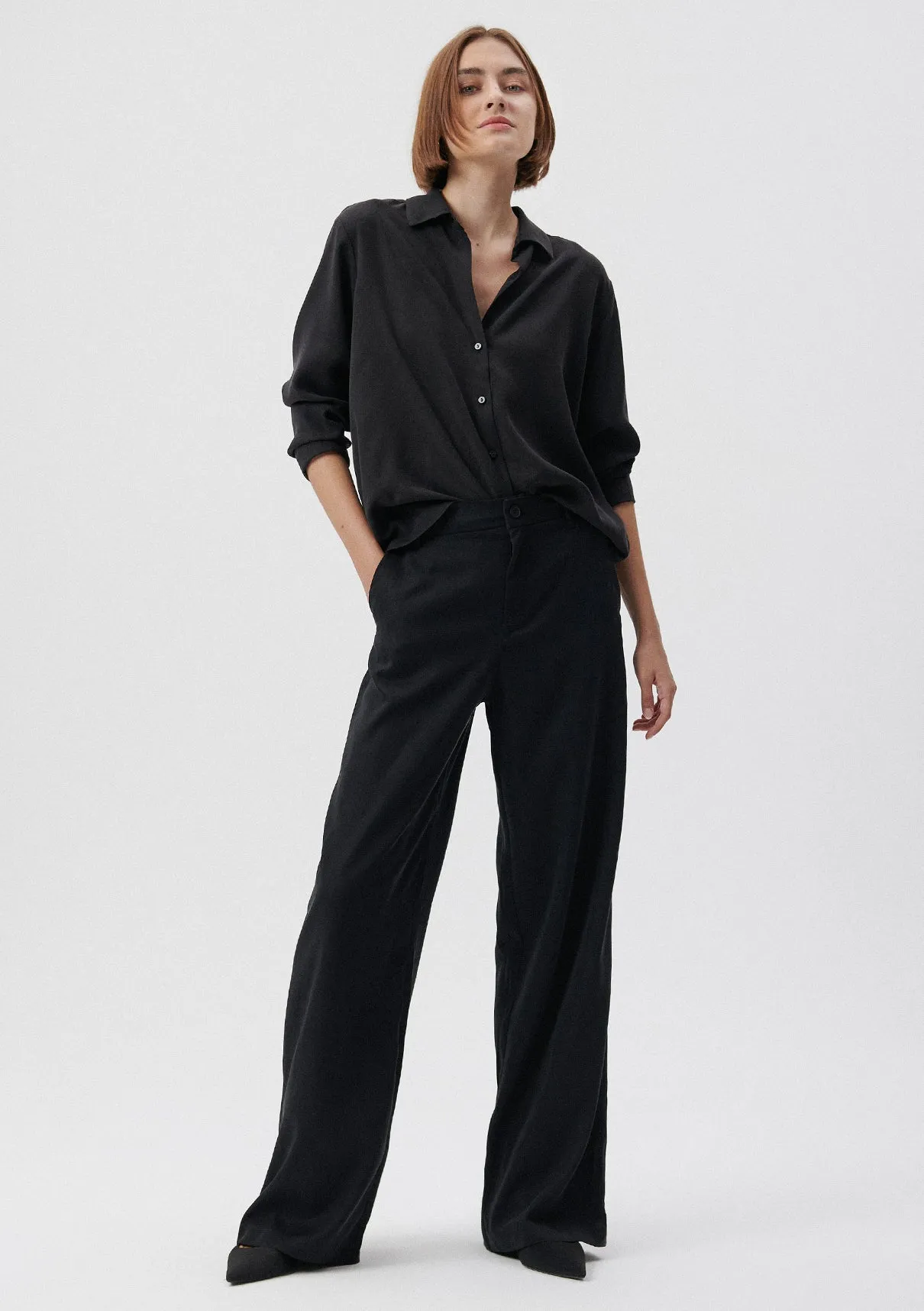 Black Wide Leg Pants