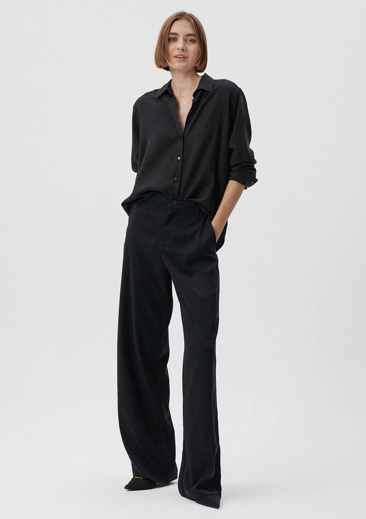 Black Wide Leg Pants
