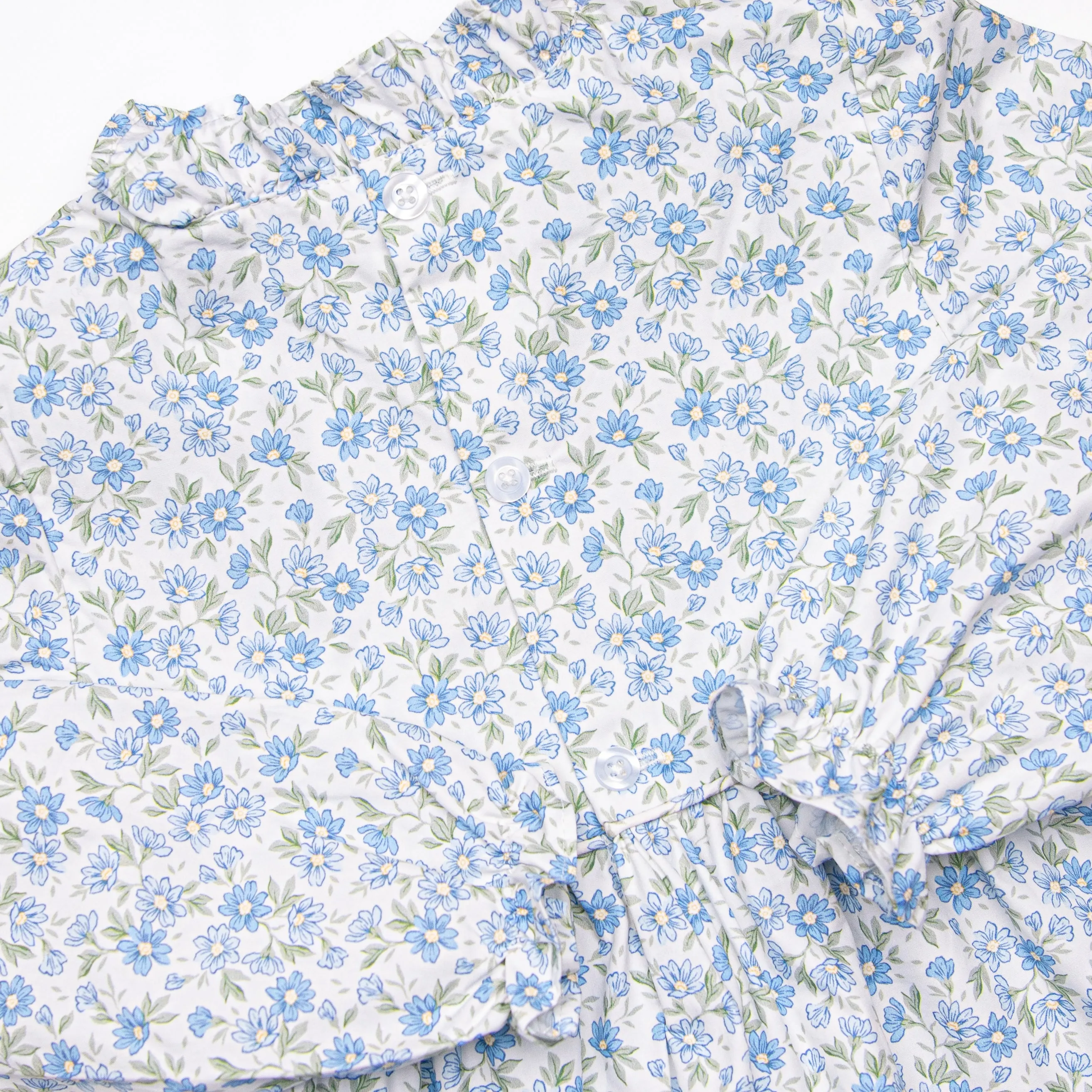 Blue Berry Blooms Dress, Blue
