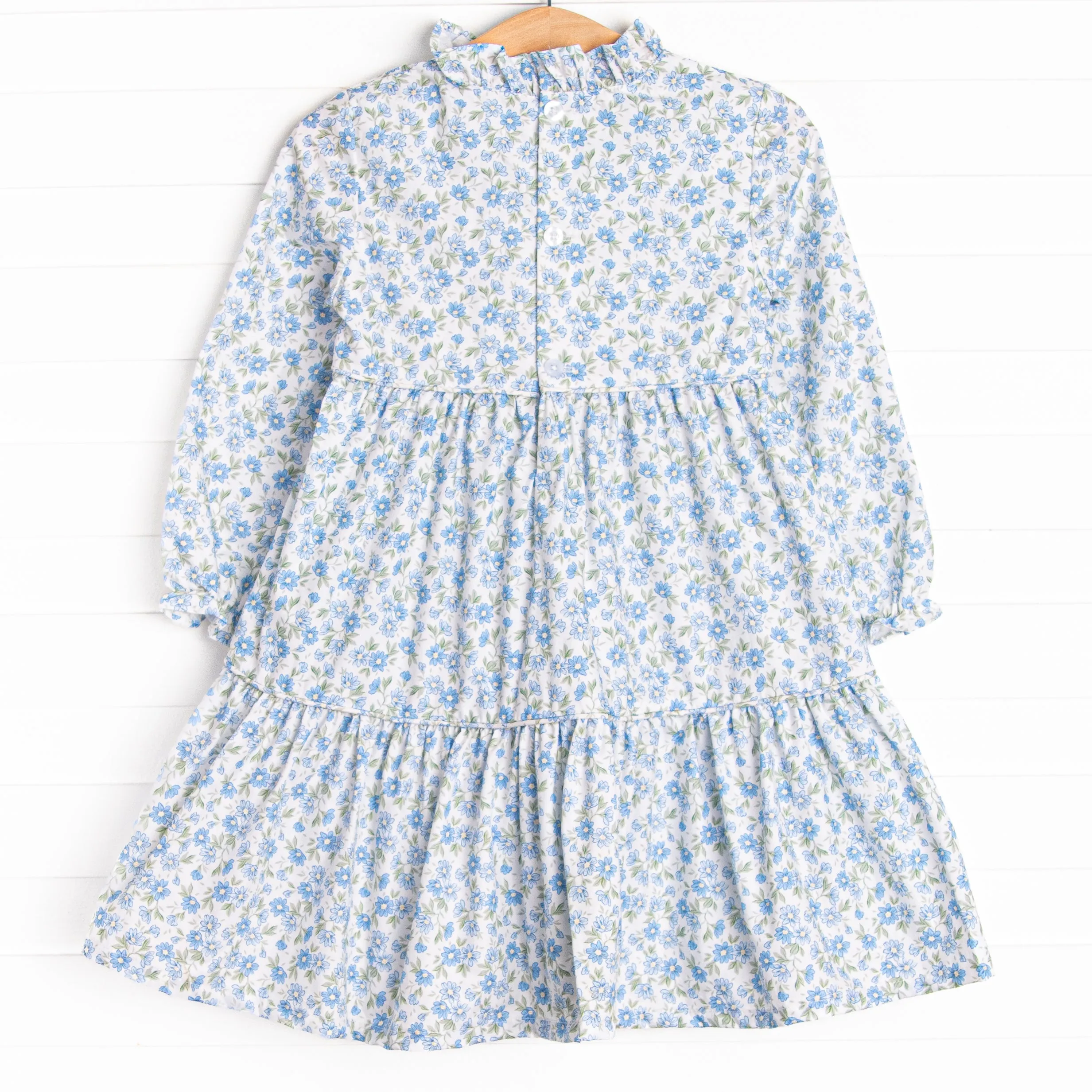 Blue Berry Blooms Dress, Blue