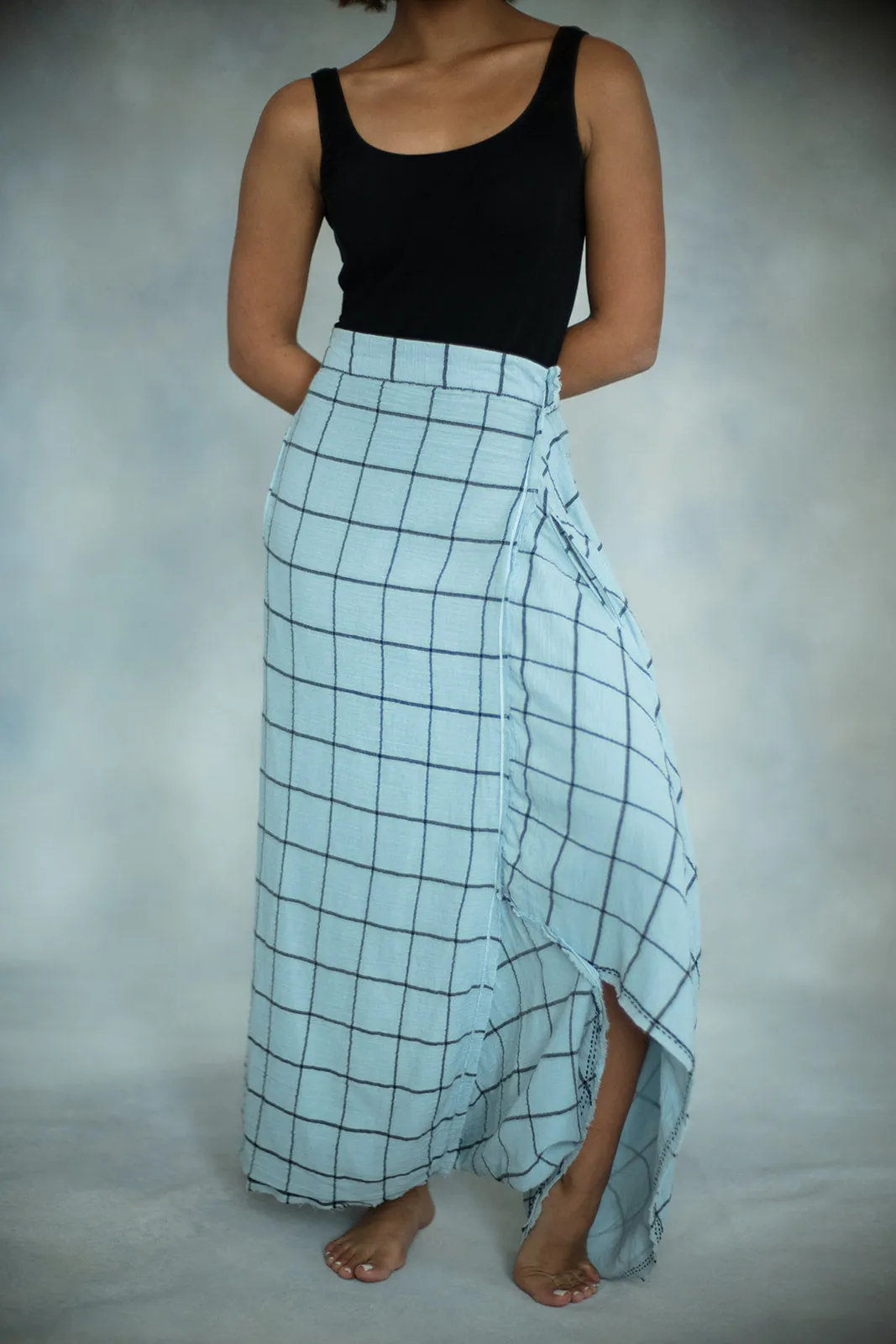 Blue Checkerd