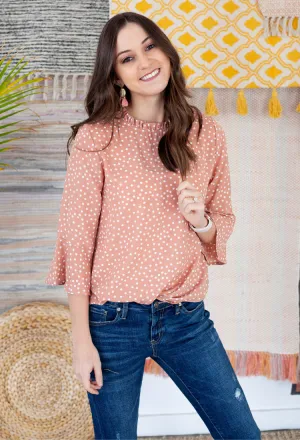 Blushing Bell Top-Final Sale