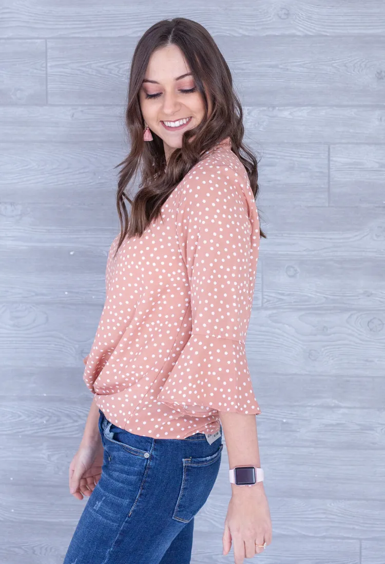 Blushing Bell Top-Final Sale