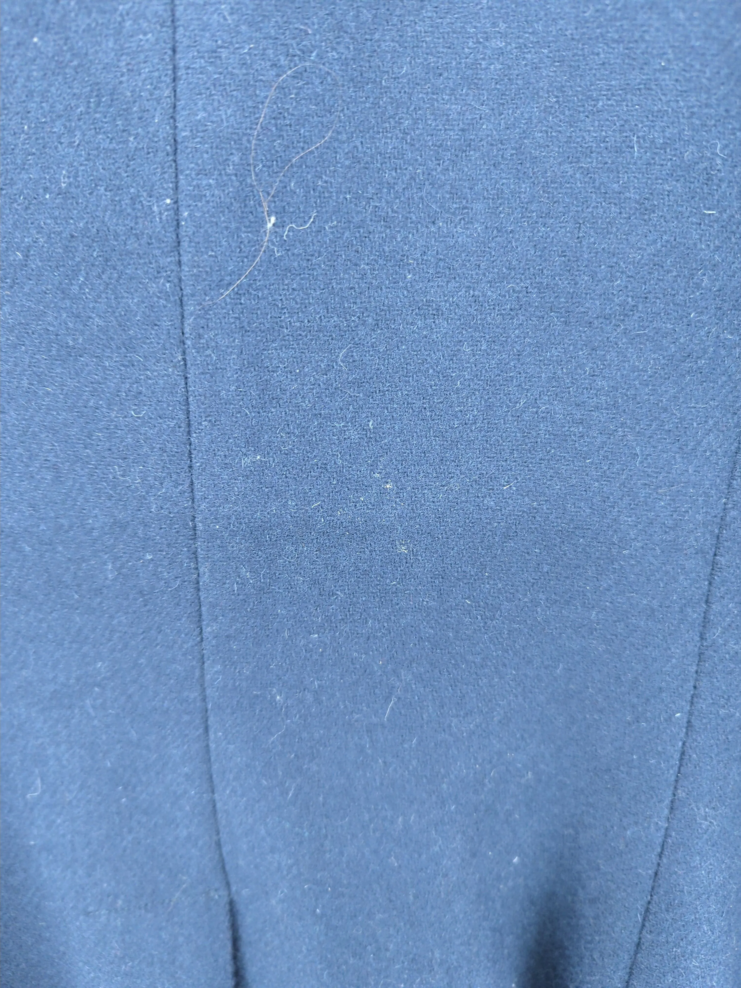 Boden Women's Blazer UK 12 Blue Wool with Polyester, Viscose