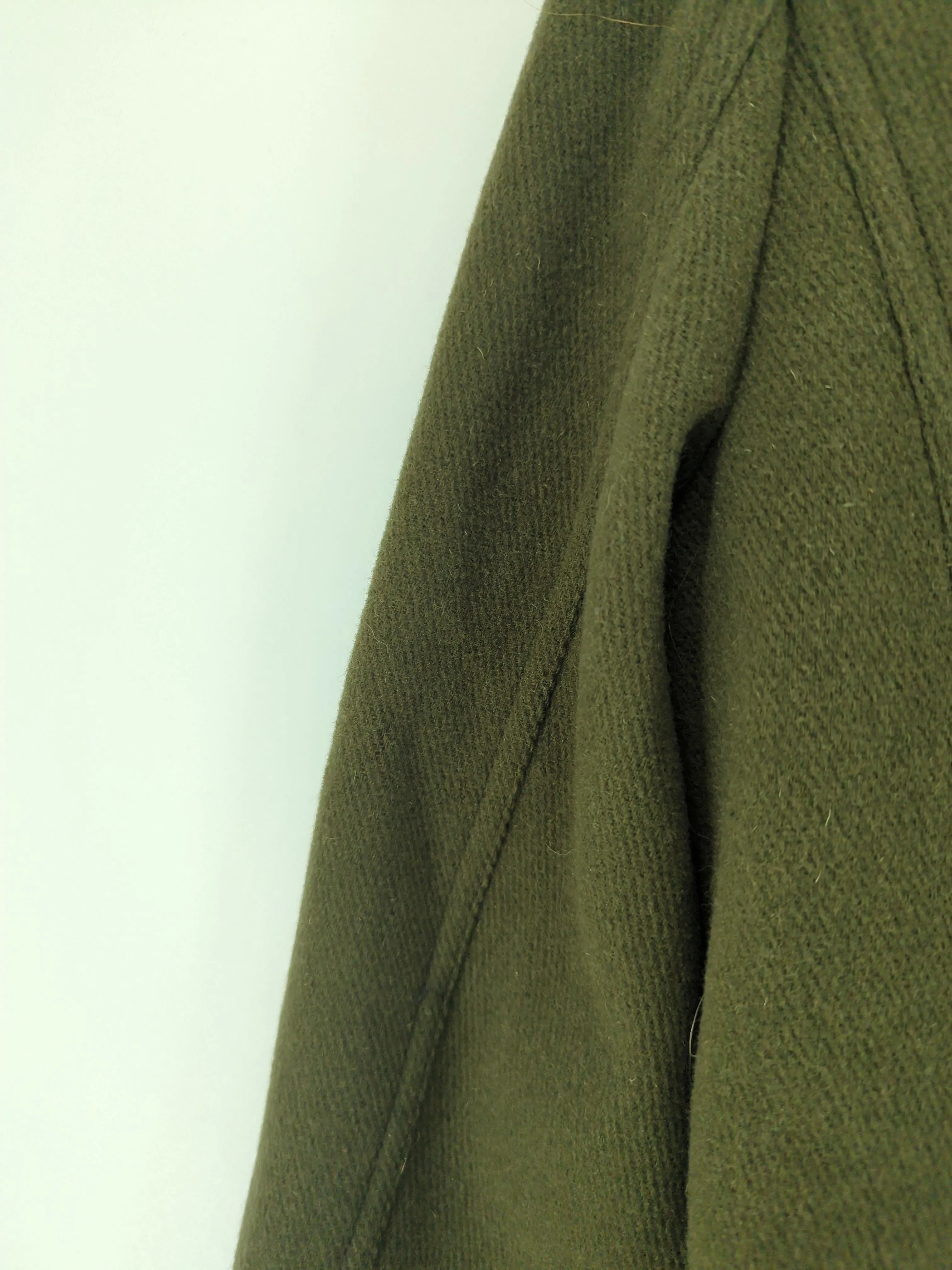Boden Women's Blazer UK 12 Green Wool with Polyamide, Polyester, Viscose