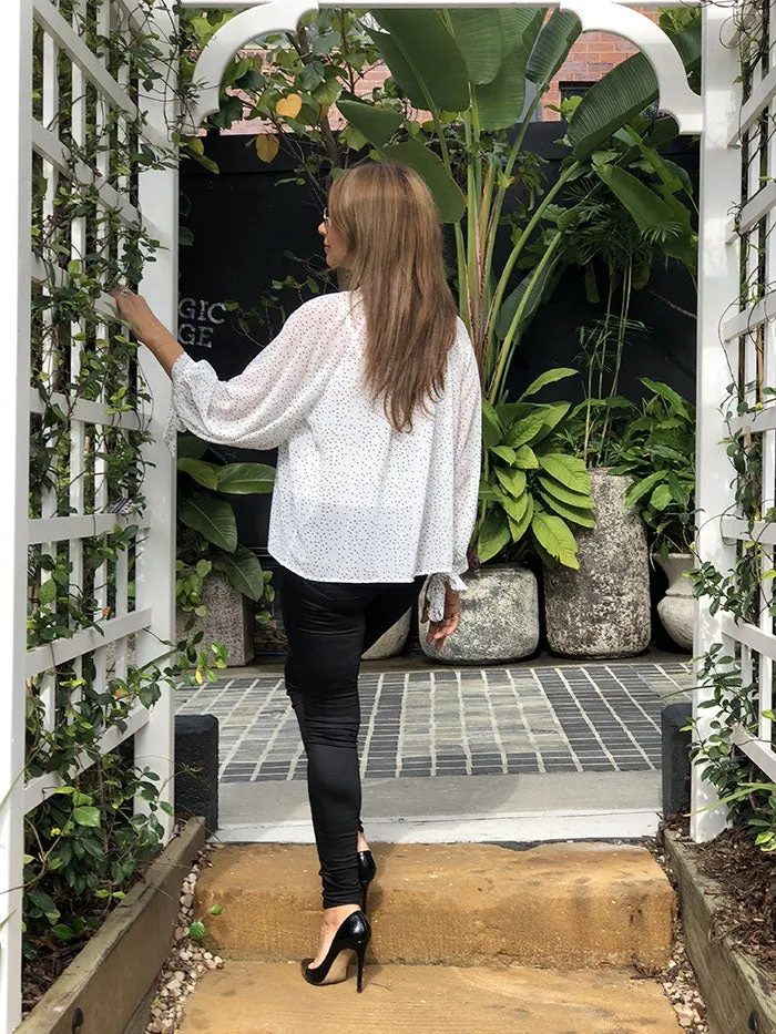 Bonita Blouse - Polka Dot