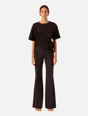 Boot Cut Flared Pant - Black