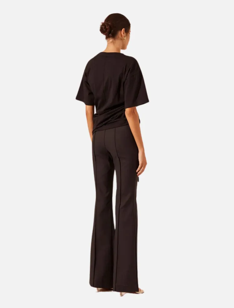 Boot Cut Flared Pant - Black