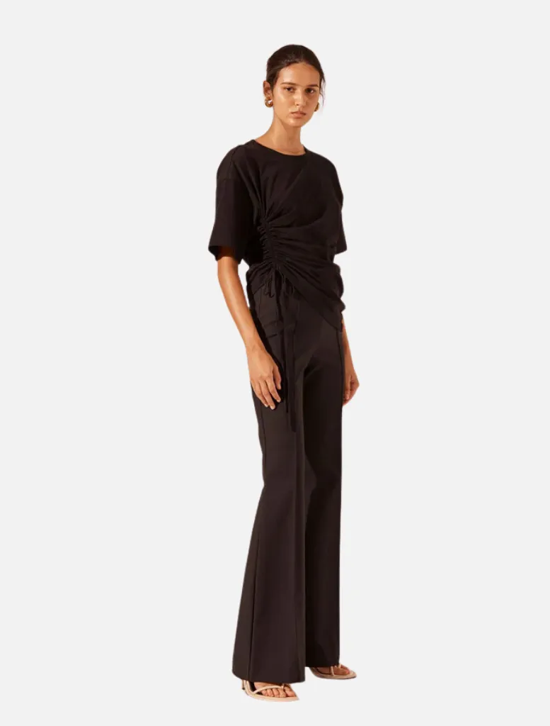 Boot Cut Flared Pant - Black
