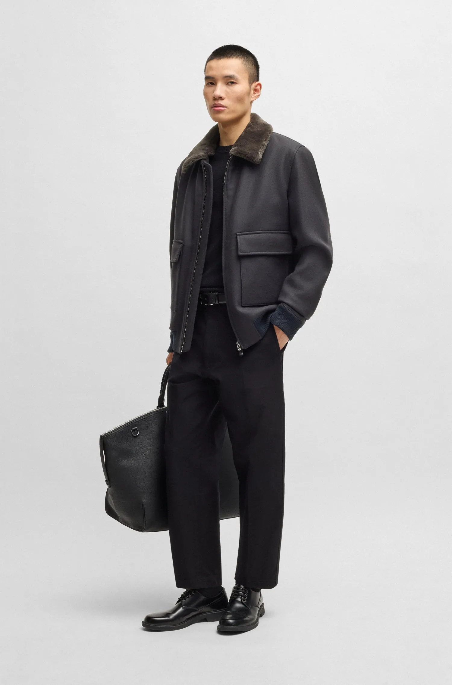 BOSS Coats  in Wool Mix - H-CHARLY-251 10269384 01-50535407