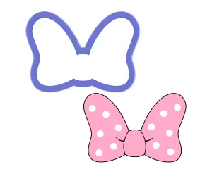 Bow #2 Cookie Cutter