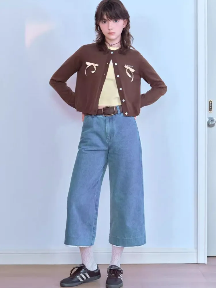 Bow tie cardigan【s0000007067】