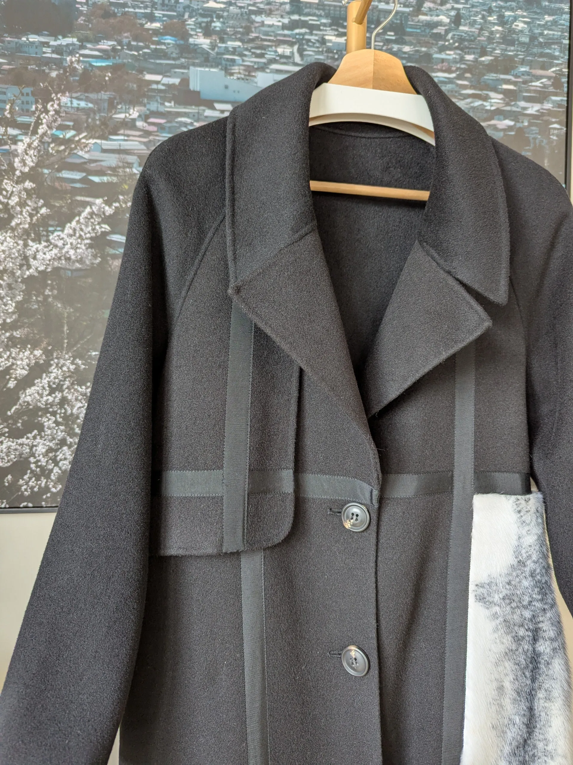 Brand New 100% Wool Coat Size 10-14 FREE SHIPPING High Quality Wool 054