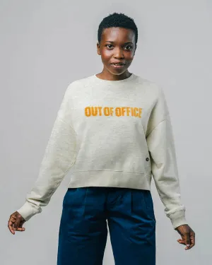 BRAVA Out of office sweatshirt cream women