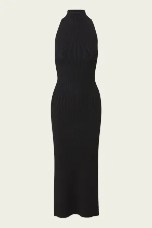Briggita Knit Dress in Black