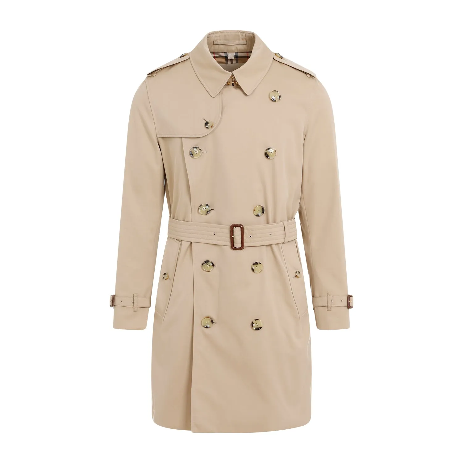 BURBERRY Double-Breasted Trench Jacket