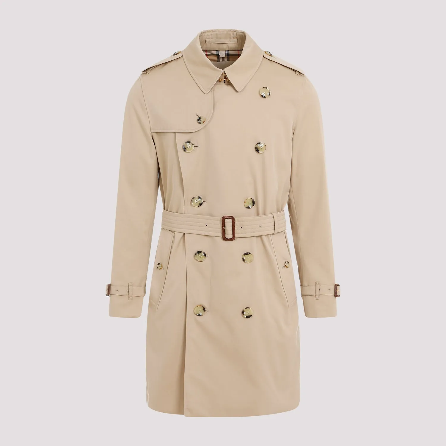 BURBERRY Double-Breasted Trench Jacket