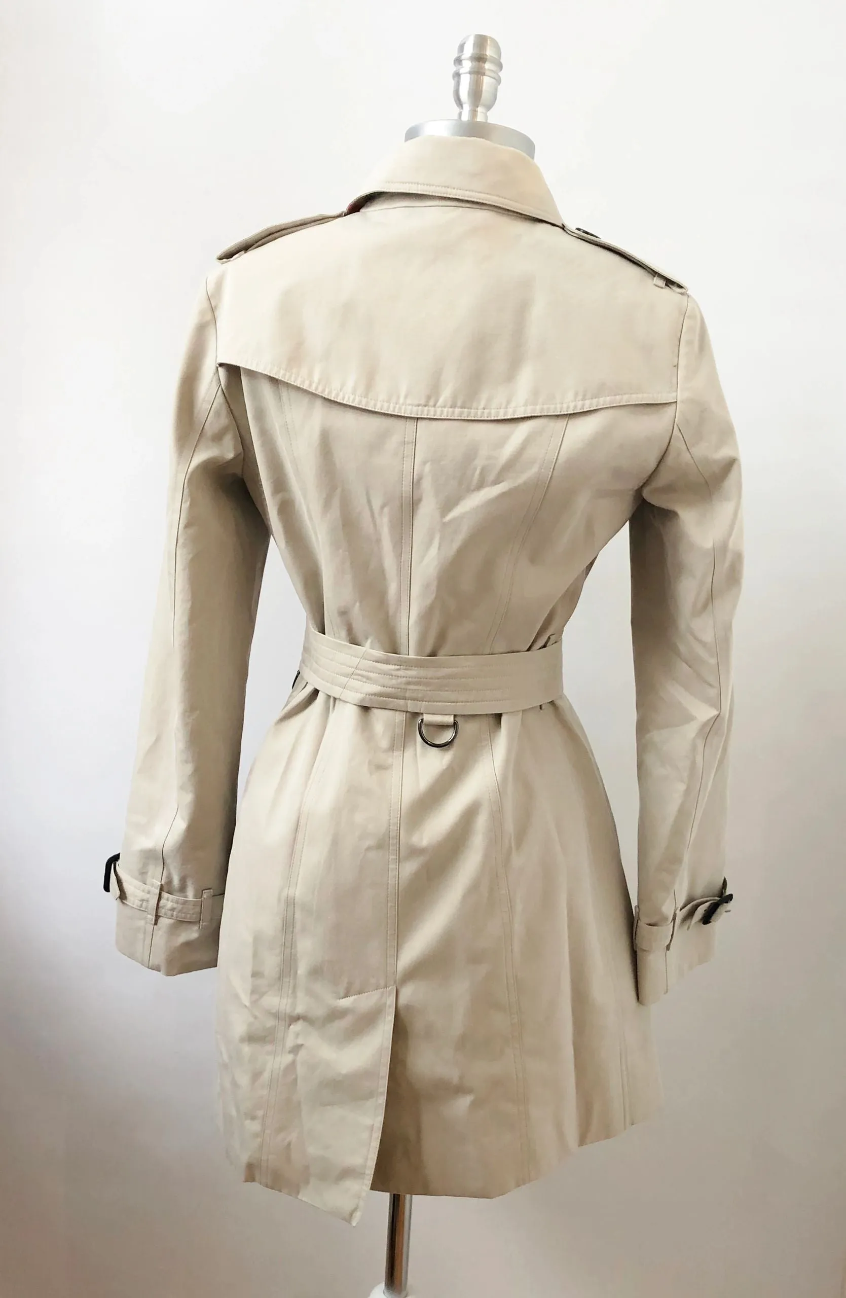 Burberry Prorsum Sandringham Mid-Length Coat Size 6