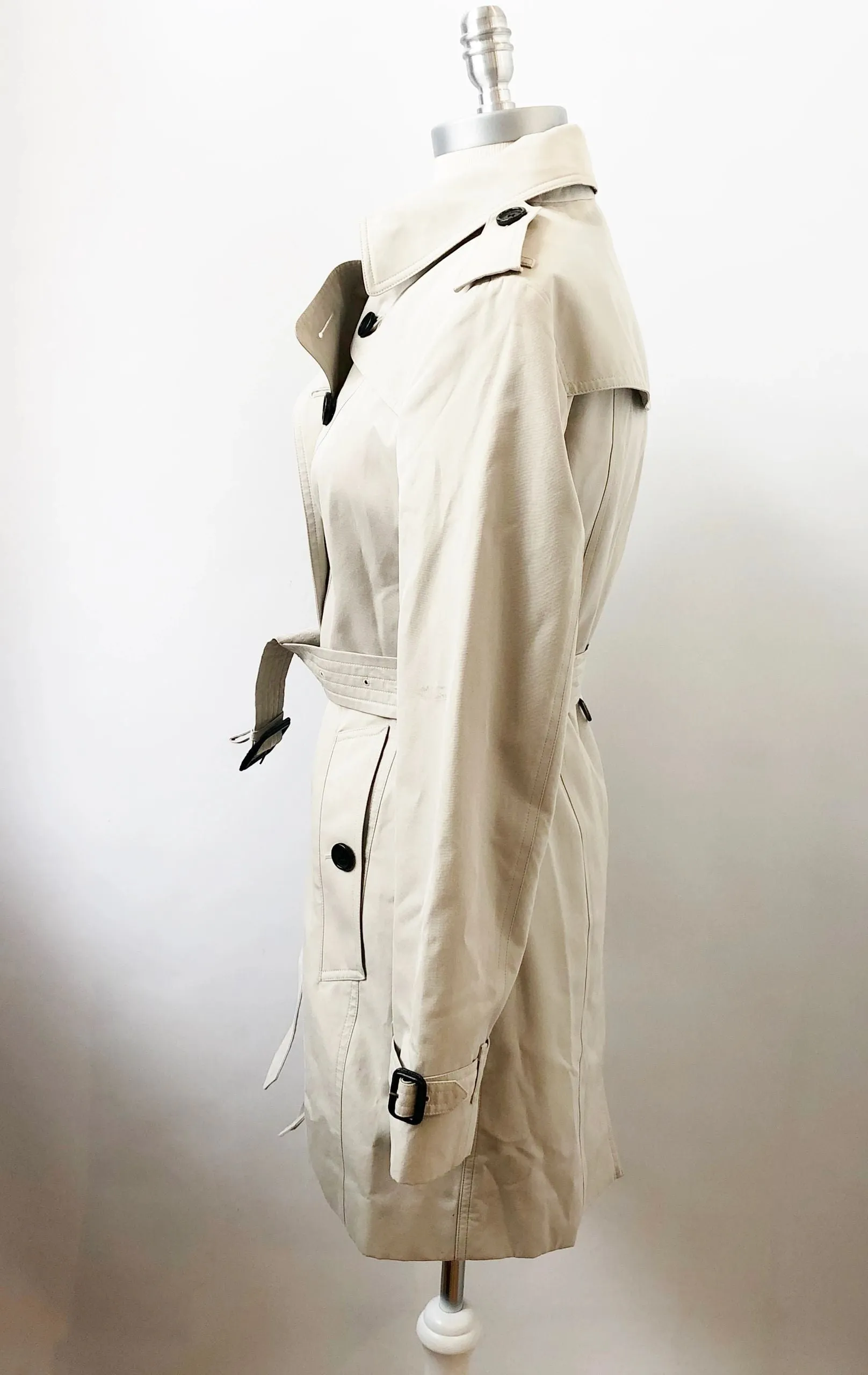 Burberry Prorsum Sandringham Mid-Length Coat Size 6